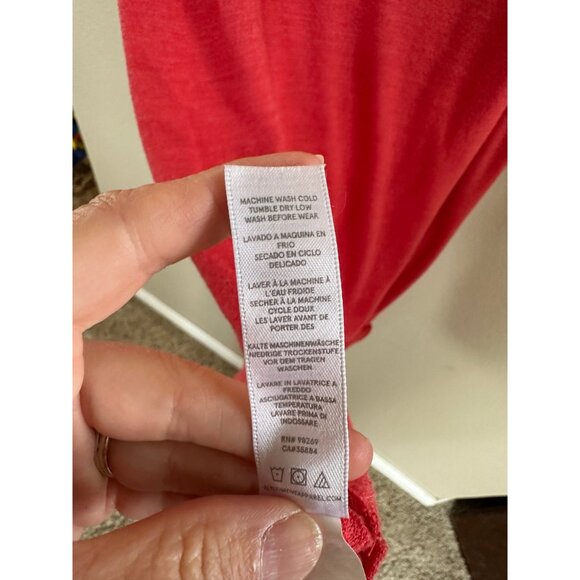 Alternative‎ Earth Apparel Womens Red Tank Dress S polyester solid round neck - Picture 7 of 7